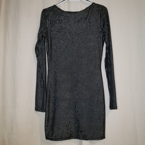 Mini Black Dress - Picture 3 of 3